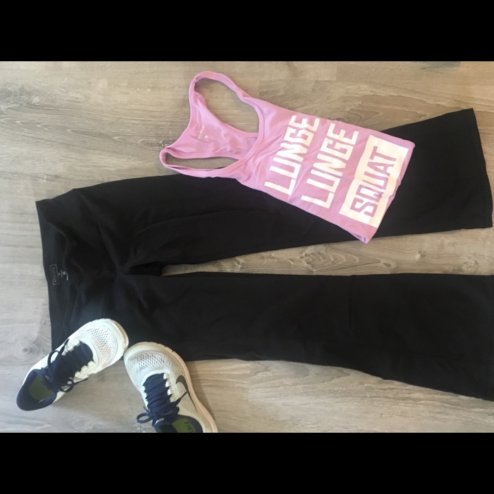 Athleta boot cut yoga pants size S